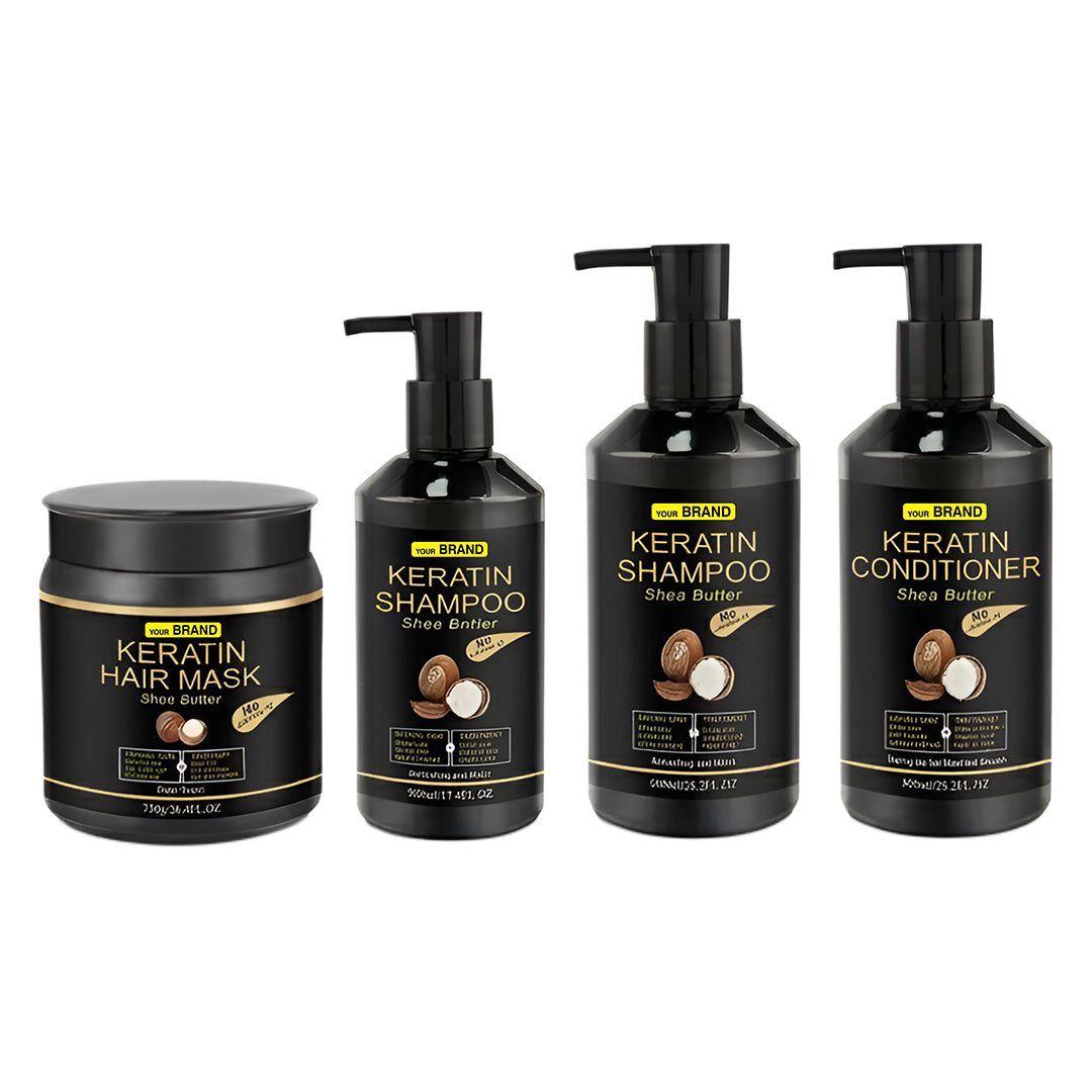 Keratin Hair Mask, Shampoo, Conditioner 750G, 500ML, 800ML