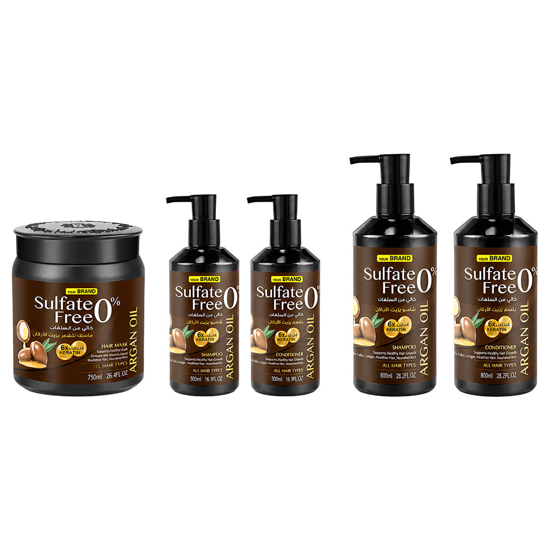 Sulfate Free Hair Mask / Shampoo / Conditioner 500ml/ 1000ml/ 750ml