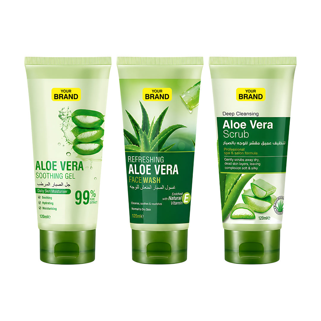 Aloe Vera Aloe Vera Soothing Gel/ Face Wash/ Scrub 120ML