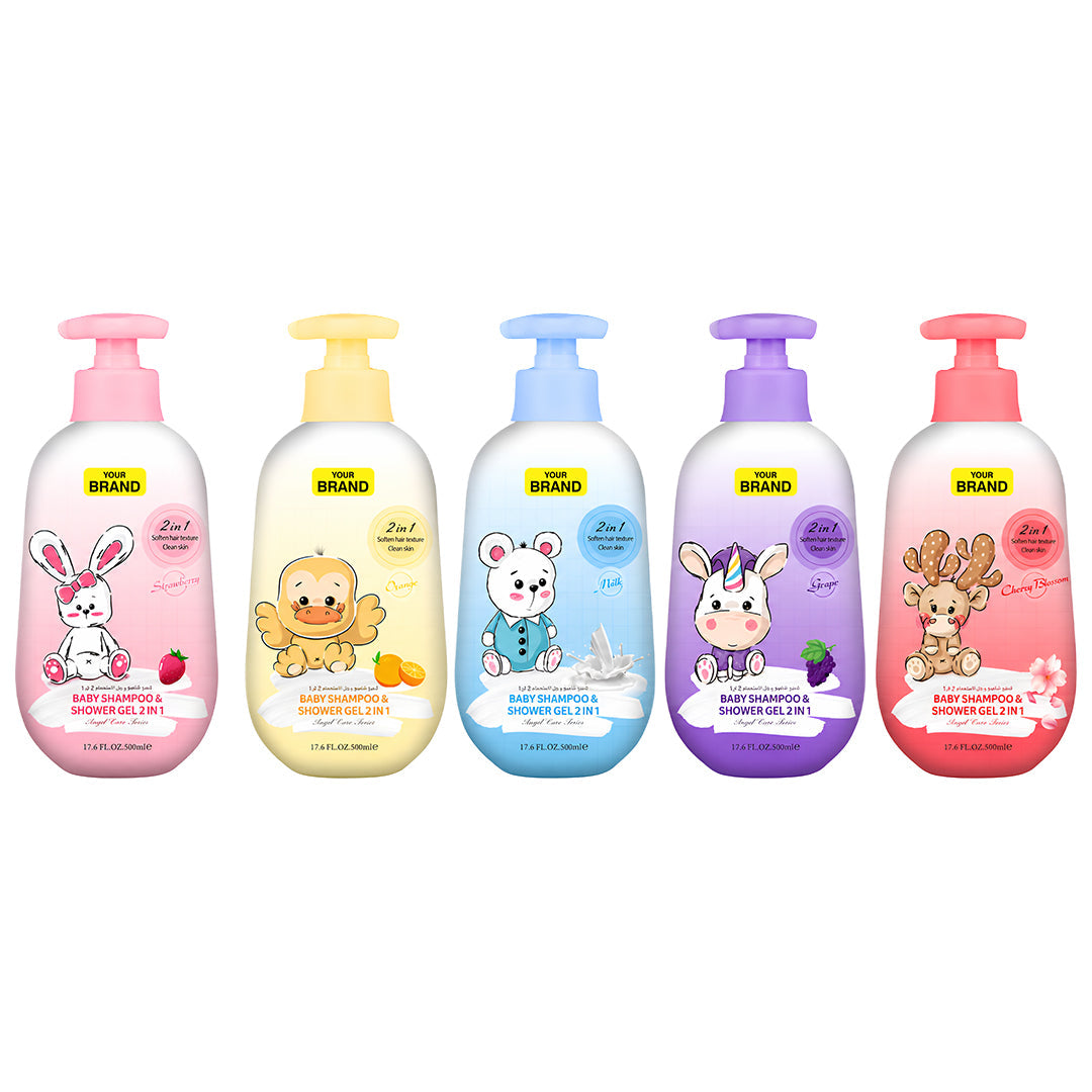 Baby Shampoo & Body Wash 2 in 1 – 500ML